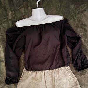 Nine West Off The Shoulder Top Size L